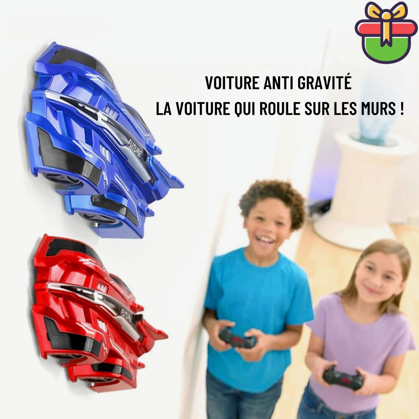 Gravity-Defier: La Voiture Télécommandée Anti-Gravité – L'Aventure Murale