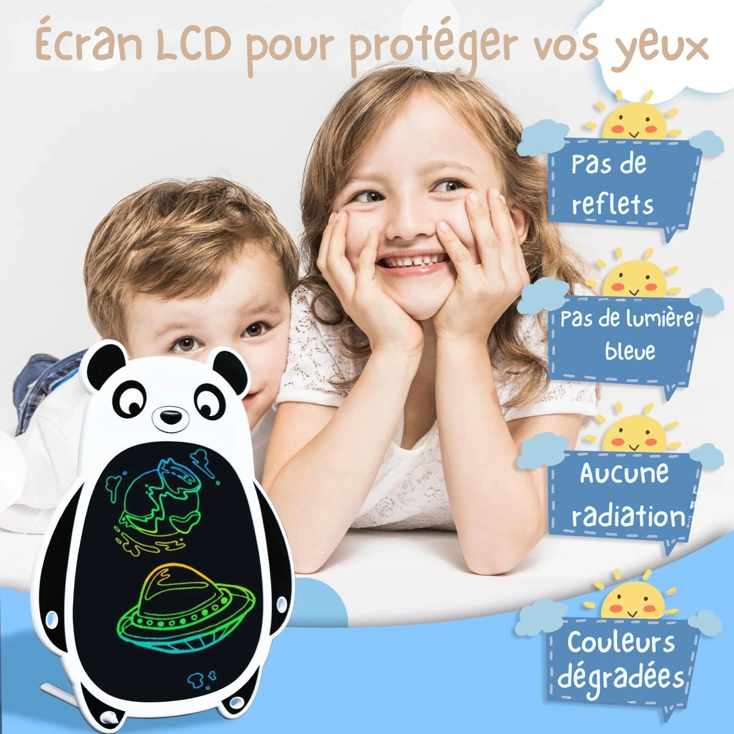 Tablette de Dessin Animalière Magique pour Enfants
