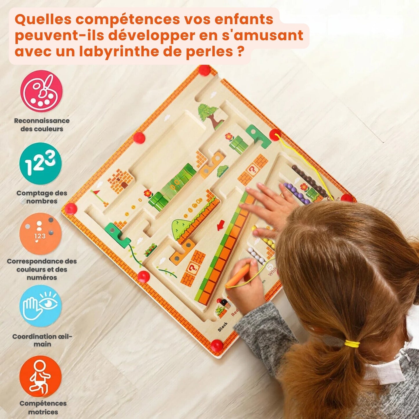 Labylabyrinthe Magnéti'Quizz 🧲 - Le Chemin Ludique vers l'Apprentissage