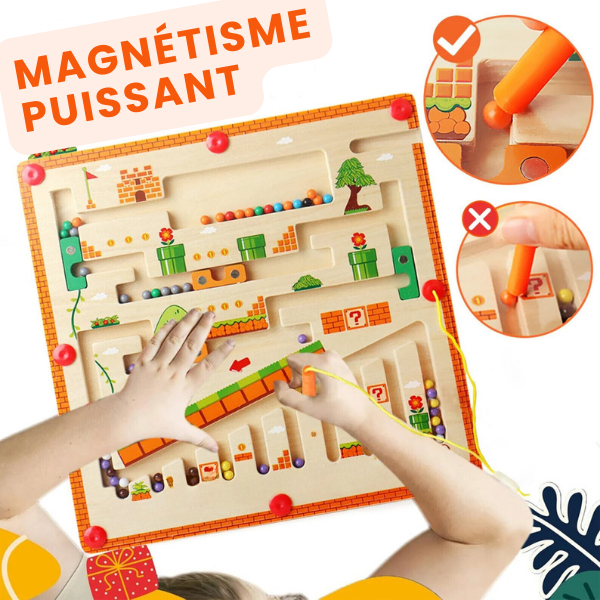 Labylabyrinthe Magnéti'Quizz 🧲 - Le Chemin Ludique vers l'Apprentissage