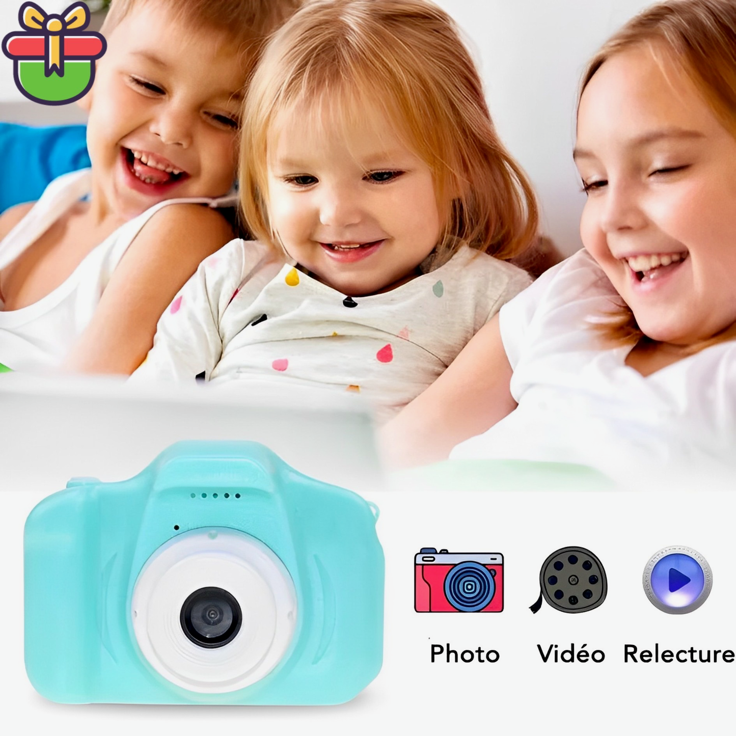 Caméra Appareil Photo pour enfant Full HD