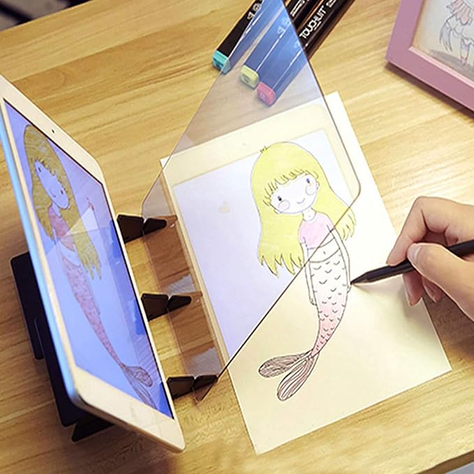 Miroir de Projection Artistique : Dessinez Facilement Vos Créations