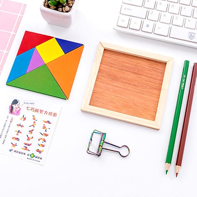 Jeux Montessori colorés en Bois - Jouets Éducatifs pour Enfants