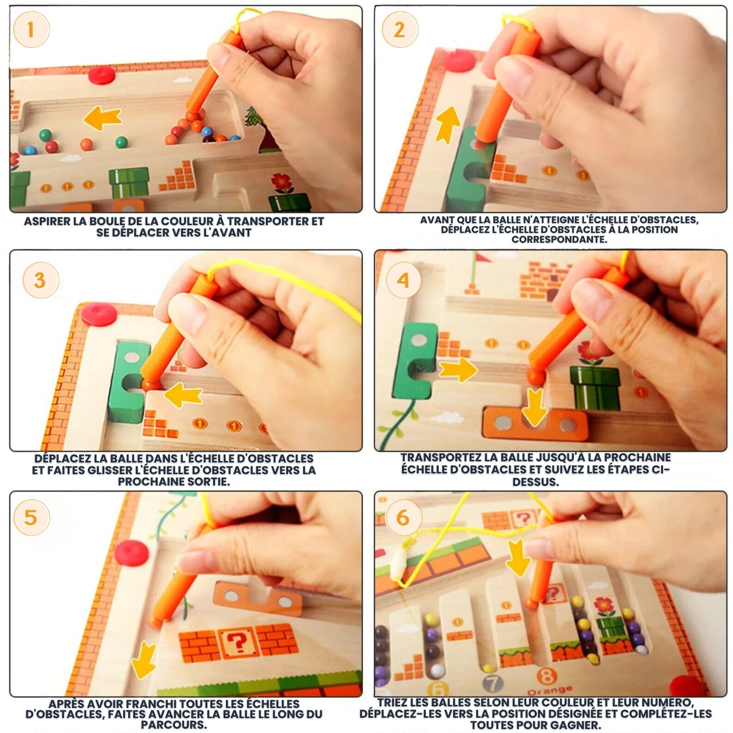 Labylabyrinthe Magnéti'Quizz 🧲 - Le Chemin Ludique vers l'Apprentissage