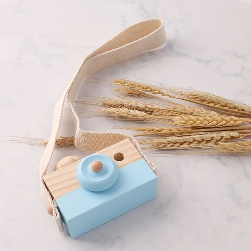 Appareil Photo Montessori en Bois pour Enfants - Éveil Créatif