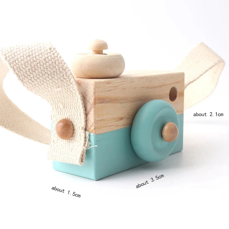 Appareil Photo Montessori en Bois pour Enfants - Éveil Créatif