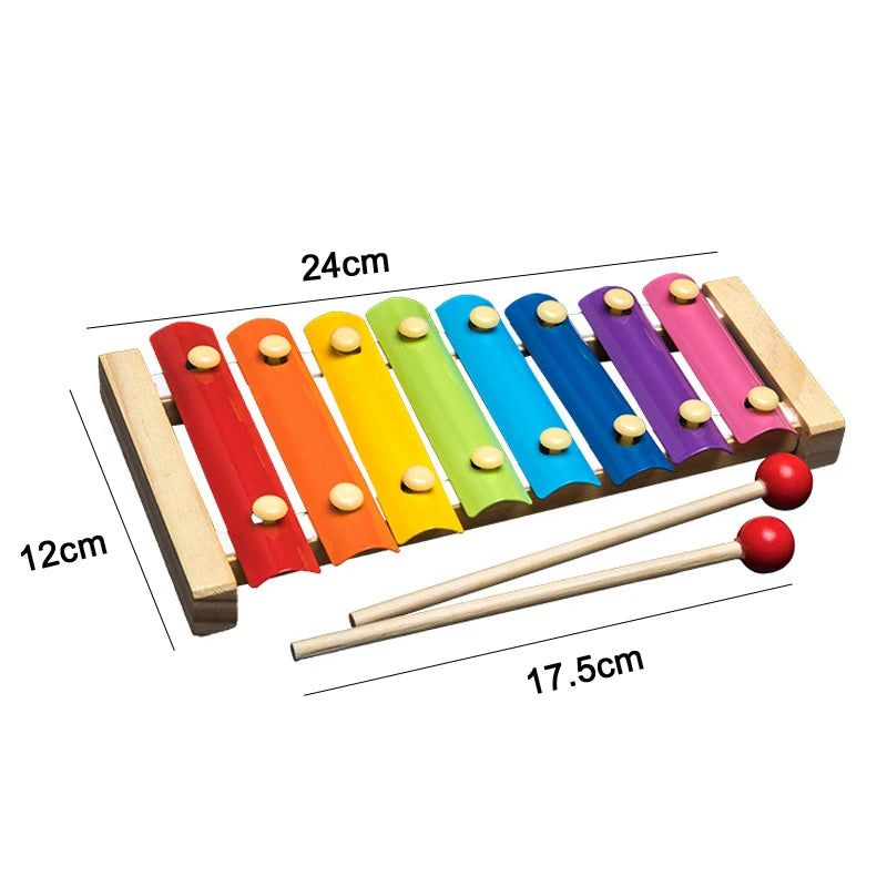 Jeux Montessori colorés en Bois - Jouets Éducatifs pour Enfants