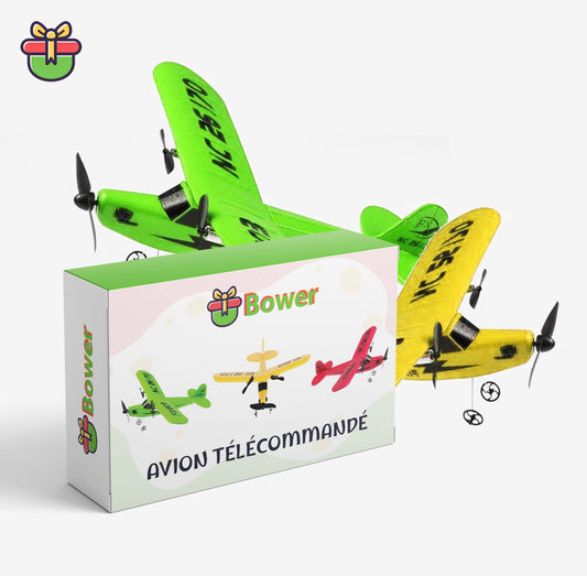 Avion télécommandé ultra-résistant pour enfant 2.4GHz