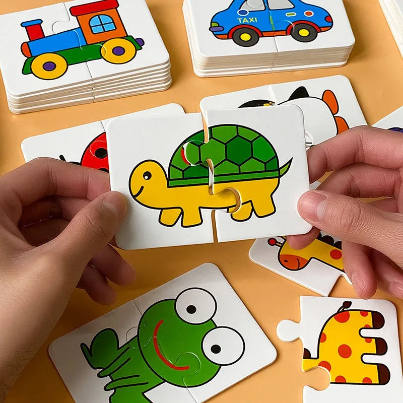 Jeu de Cartes Éducatives "Explorateurs Curieux" : Animaux, Fruits & Plus 🌍🐘🍎