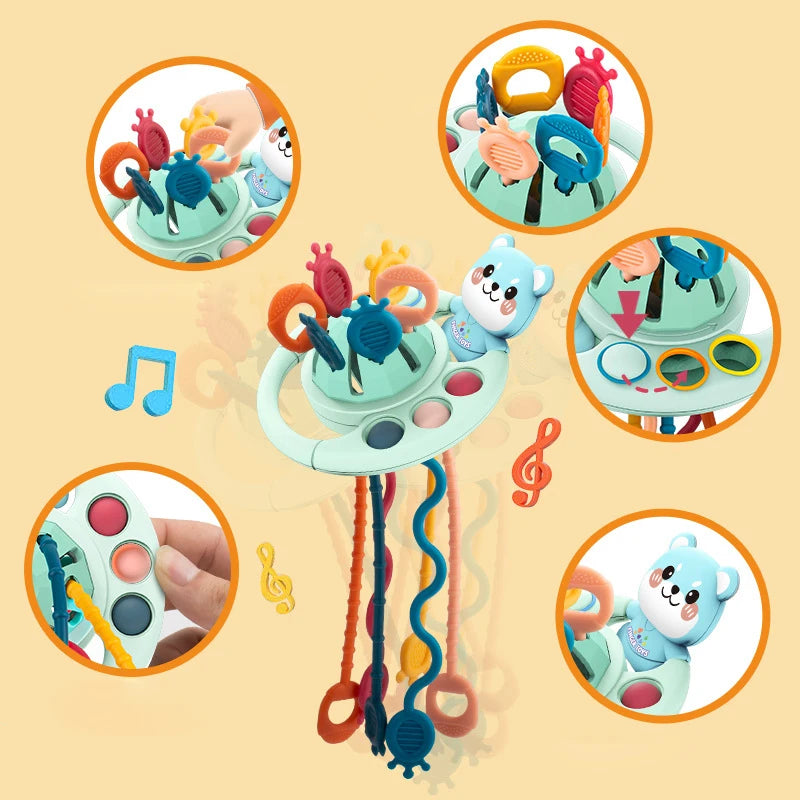 Bébé'Grip Space - Jouet Sensoriel Montessori 🌟👶