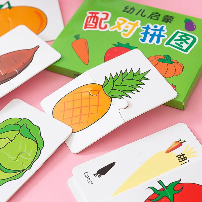 Jeu de Cartes Éducatives "Explorateurs Curieux" : Animaux, Fruits & Plus 🌍🐘🍎