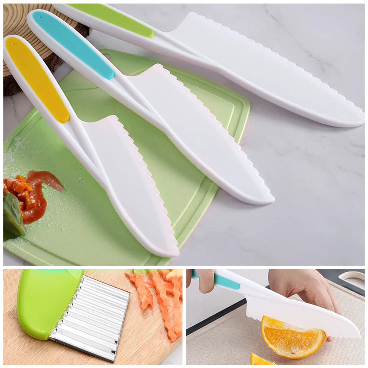 Set d’Ustensiles de Cuisine Montessori pour Enfants