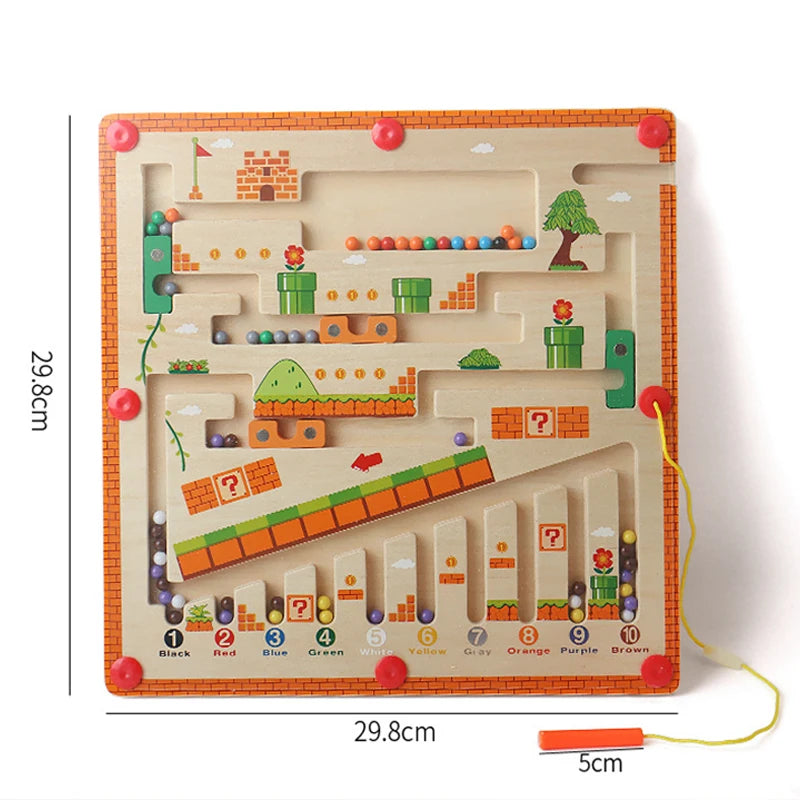 Labylabyrinthe Magnéti'Quizz 🧲 - Le Chemin Ludique vers l'Apprentissage