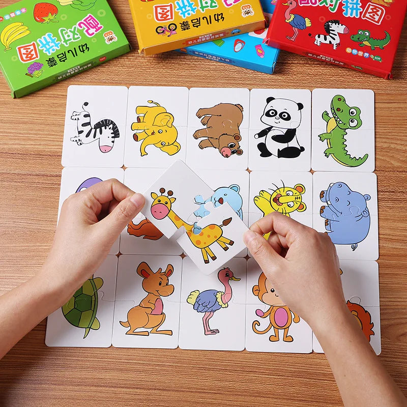 Jeu de Cartes Éducatives "Explorateurs Curieux" : Animaux, Fruits & Plus 🌍🐘🍎