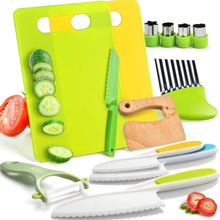 Set d’Ustensiles de Cuisine Montessori pour Enfants
