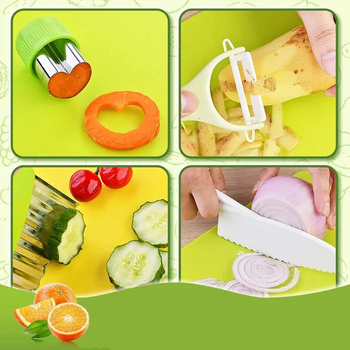 Set d’Ustensiles de Cuisine Montessori pour Enfants