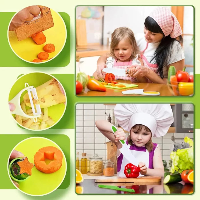 Set d’Ustensiles de Cuisine Montessori pour Enfants