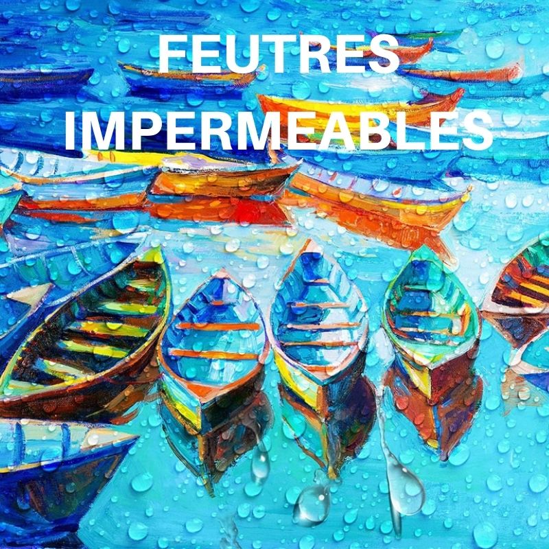 Kit de feutres Acryliques de Précisions - Couleurs Vibrantes et Résistantes