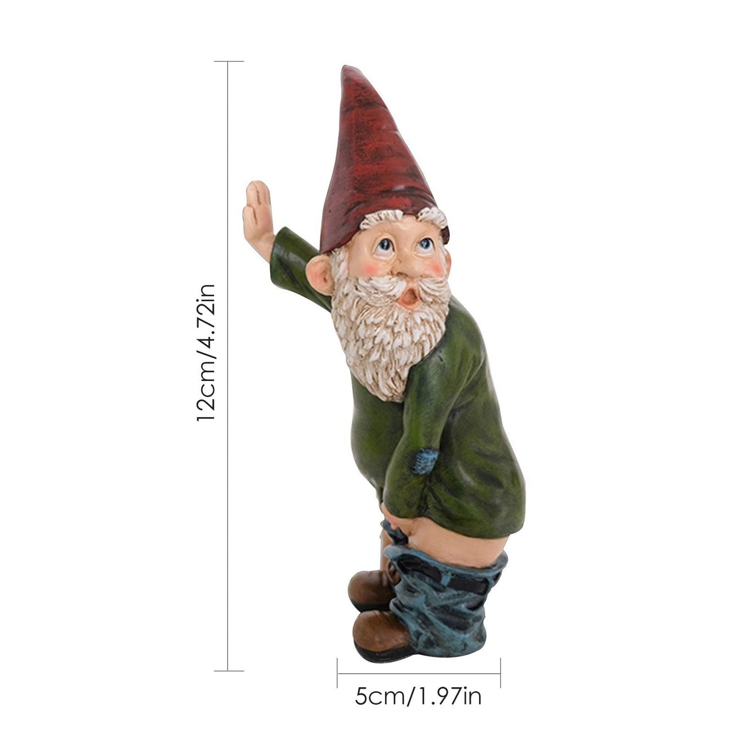 Nain de Jardin Surpris