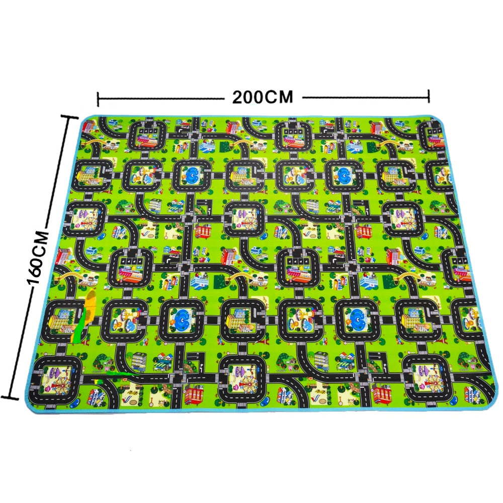 TAPIS CIRCUIT DE VOITURE POUR ENFANT