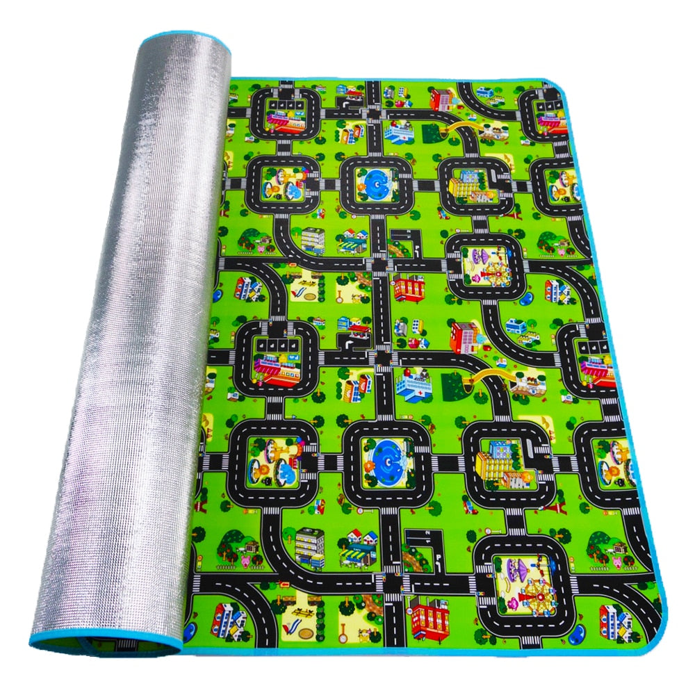TAPIS CIRCUIT DE VOITURE POUR ENFANT