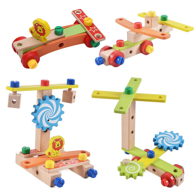 Chaise Montessori BricoKid - Jeu Éducatif et Créatif pour Enfants, 34 Pièces