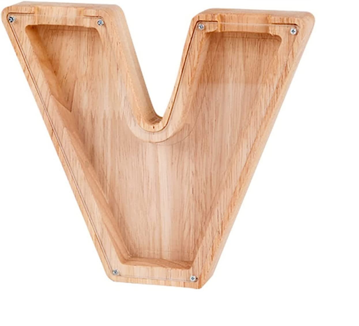 Tirelire en bois Lettre