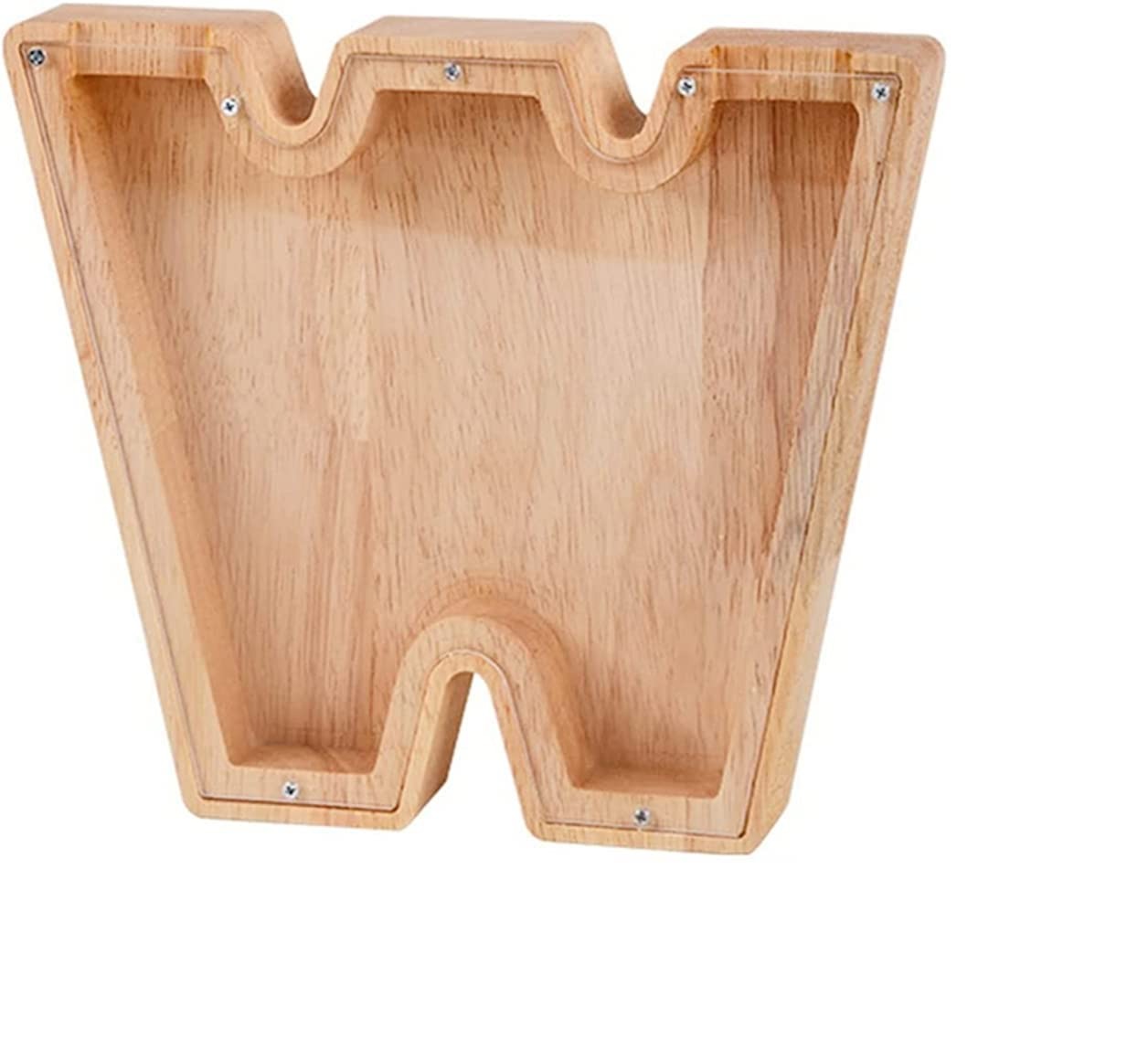 Tirelire en bois Lettre