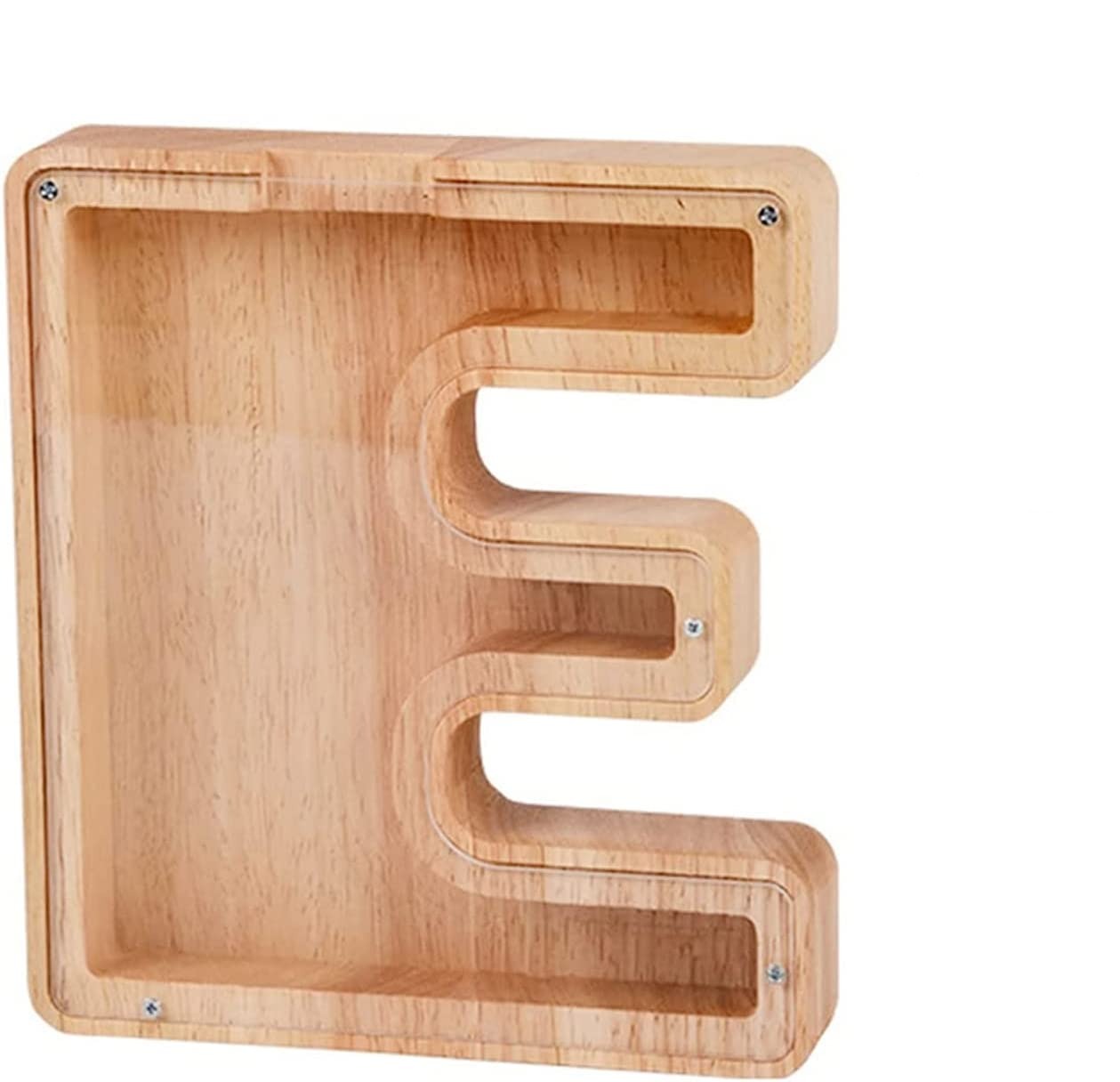 Tirelire en bois Lettre