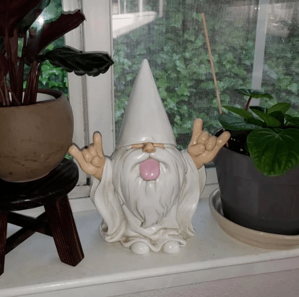 Nain de Jardin Magicien Blanc