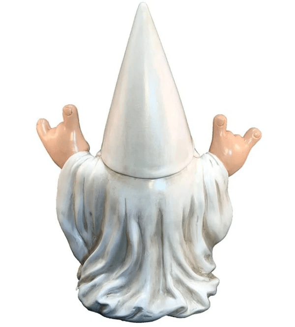 Nain de Jardin Magicien Blanc