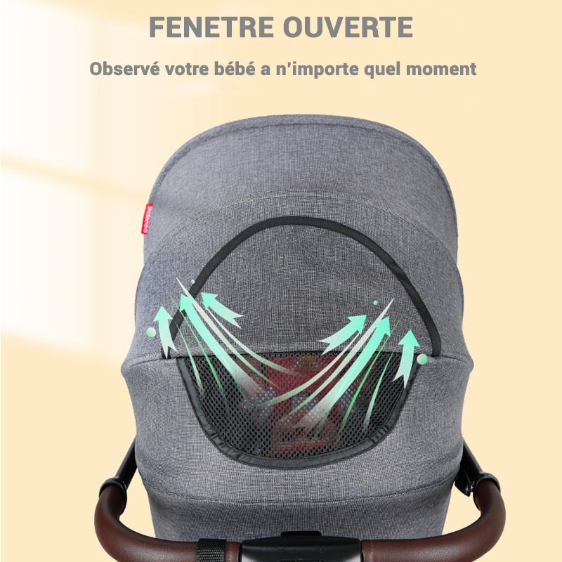 Poussette Confortable 2 en 1